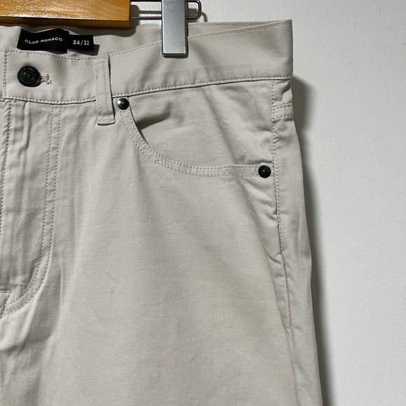 Club Monaco Beige Chinos - Picture 7 of 12